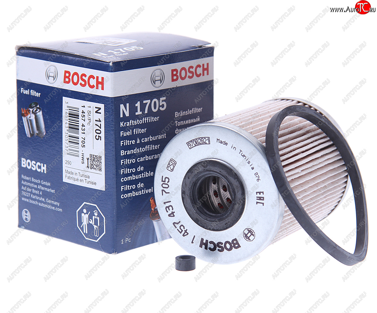 559 р. Фильтр топливный NISSAN Primera (P12) (1.5 TDI) BOSCH BOSCH 1457431705  с доставкой в г. Кемерово