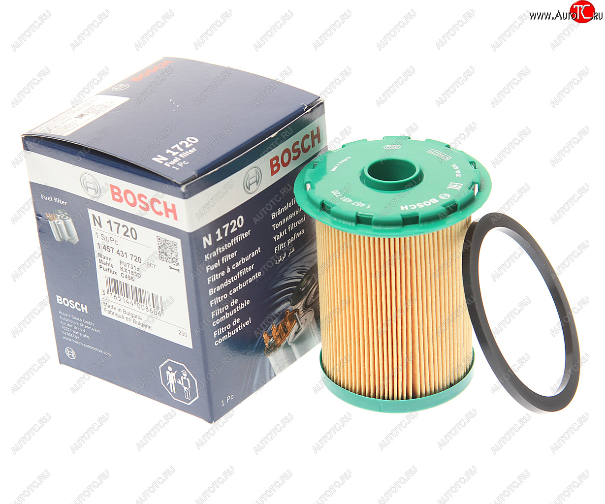 699 р. Фильтр топливный RENAULT Trafic (01-) BOSCH BOSCH 1457431720 BOSCH 1457431720  с доставкой в г. Кемерово