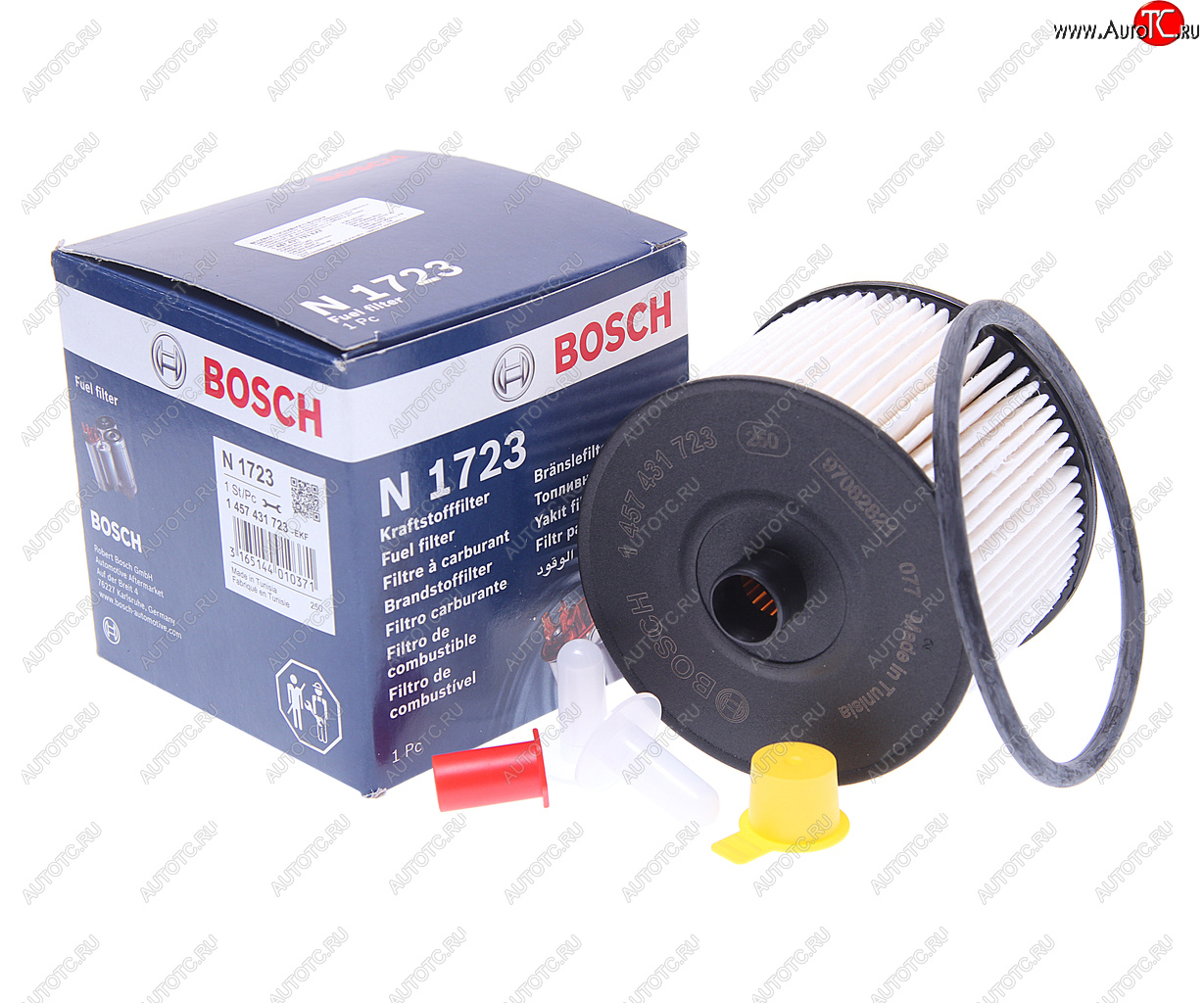 1 339 р. Фильтр топливный FORD Focus PEUGEOT 307,308,407 (TDI) BOSCH BOSCH 1457431723 BOSCH 1457431723  с доставкой в г. Кемерово