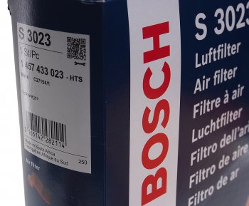 749 р. Фильтр воздушный VW Golf 3,Vento (91-99) BOSCH BOSCH 1457433023  с доставкой в г. Кемерово. Увеличить фотографию 2