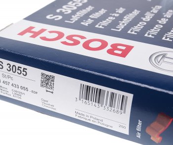 669 р. Фильтр воздушный OPEL Corsa C,Meriva (03-) BOSCH BOSCH 1457433055  с доставкой в г. Кемерово. Увеличить фотографию 3
