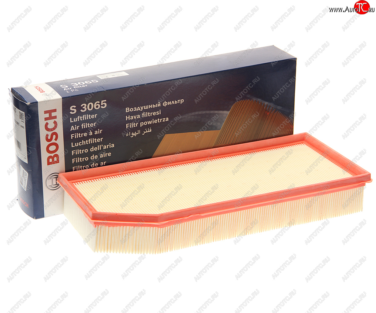 1 539 р. Фильтр воздушный MERCEDES C (W203),E (W2100),ML (W163),S (W220),G (W463) (TDI) BOSCH BOSCH 1457433065  с доставкой в г. Кемерово