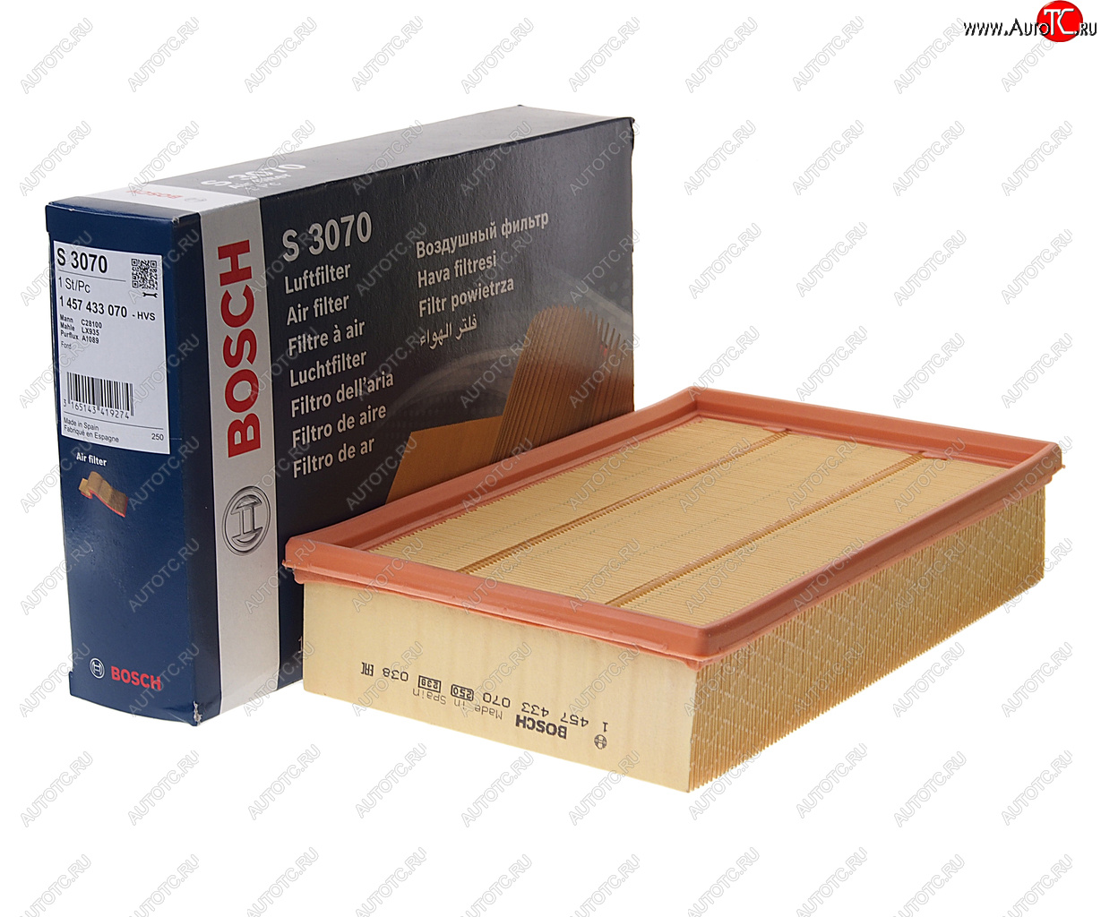 869 р. Фильтр воздушный FORD Transit (00-/06-/14-) BOSCH BOSCH 1457433070 BOSCH 1457433070  с доставкой в г. Кемерово