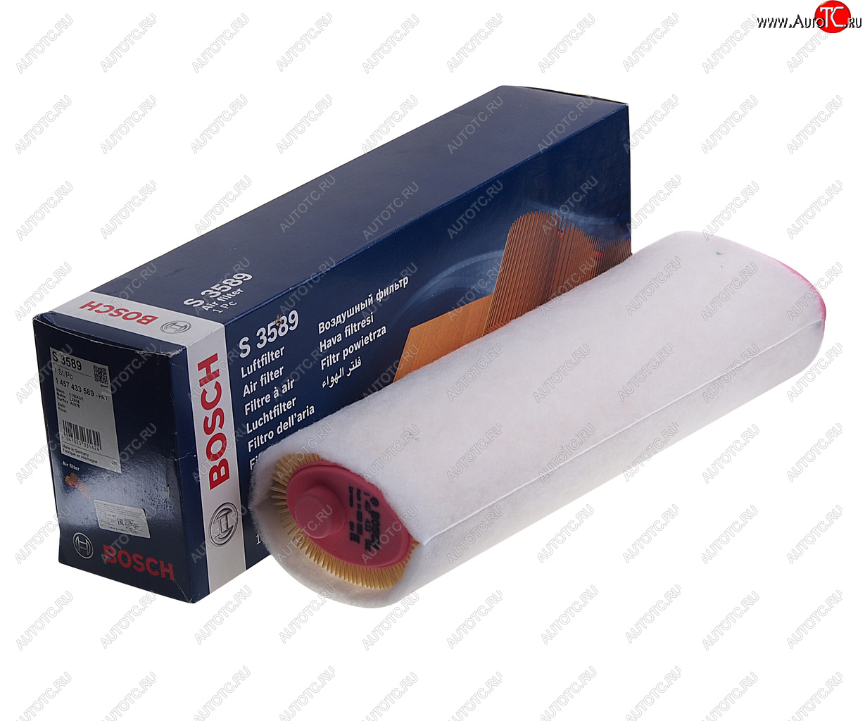 2 199 р. Фильтр воздушный BMW 5 (E39) (95-03) BOSCH BOSCH 1457433589  с доставкой в г. Кемерово
