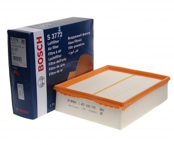 1 289 р. Фильтр воздушный VW Passat (98-05) AUDI A4 (97-00) SKODA Superb (01-08) (2.5) BOSCH BOSCH 1457433772 BOSCH 1457433772  с доставкой в г. Кемерово. Увеличить фотографию 1