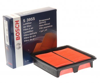 1 049 р. Фильтр воздушный HONDA Civic (95-) BOSCH BOSCH 1457433955 BOSCH 1457433955  с доставкой в г. Кемерово. Увеличить фотографию 1