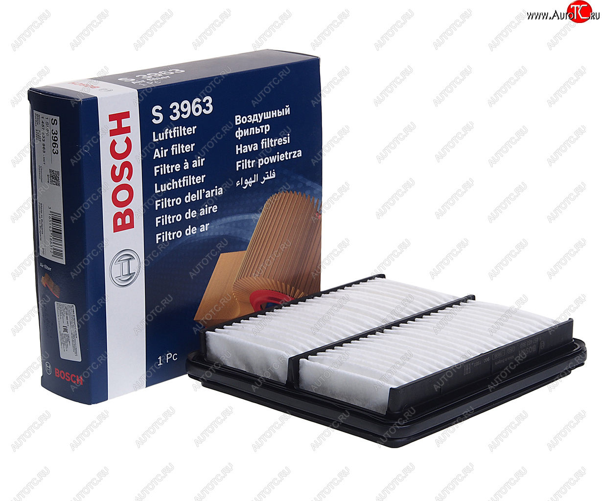 479 р. Фильтр воздушный CHEVROLET Lanos BOSCH BOSCH 1457433963 BOSCH 1457433963  с доставкой в г. Кемерово