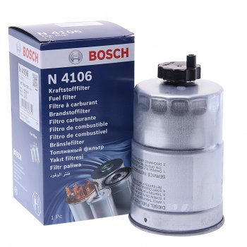 1 759 р. Фильтр топливный УАЗ тонкой отчистки ЗМЗ-514 (гайка) BOSCH BOSCH 1457434106  с доставкой в г. Кемерово. Увеличить фотографию 2