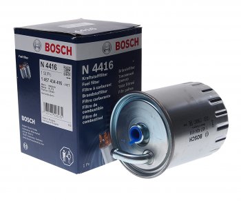 1 229 р. Фильтр топливный MERCEDES C (W203) BOSCH BOSCH 1457434416 BOSCH 1457434416  с доставкой в г. Кемерово. Увеличить фотографию 1