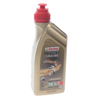 1 539 р. Масло моторное для 4-х тактных двигателей POWER 1 RACING 4T 10W50 синт.1л CASTROL CASTROL 14e94f CASTROL 14e94f  с доставкой в г. Кемерово. Увеличить фотографию 1