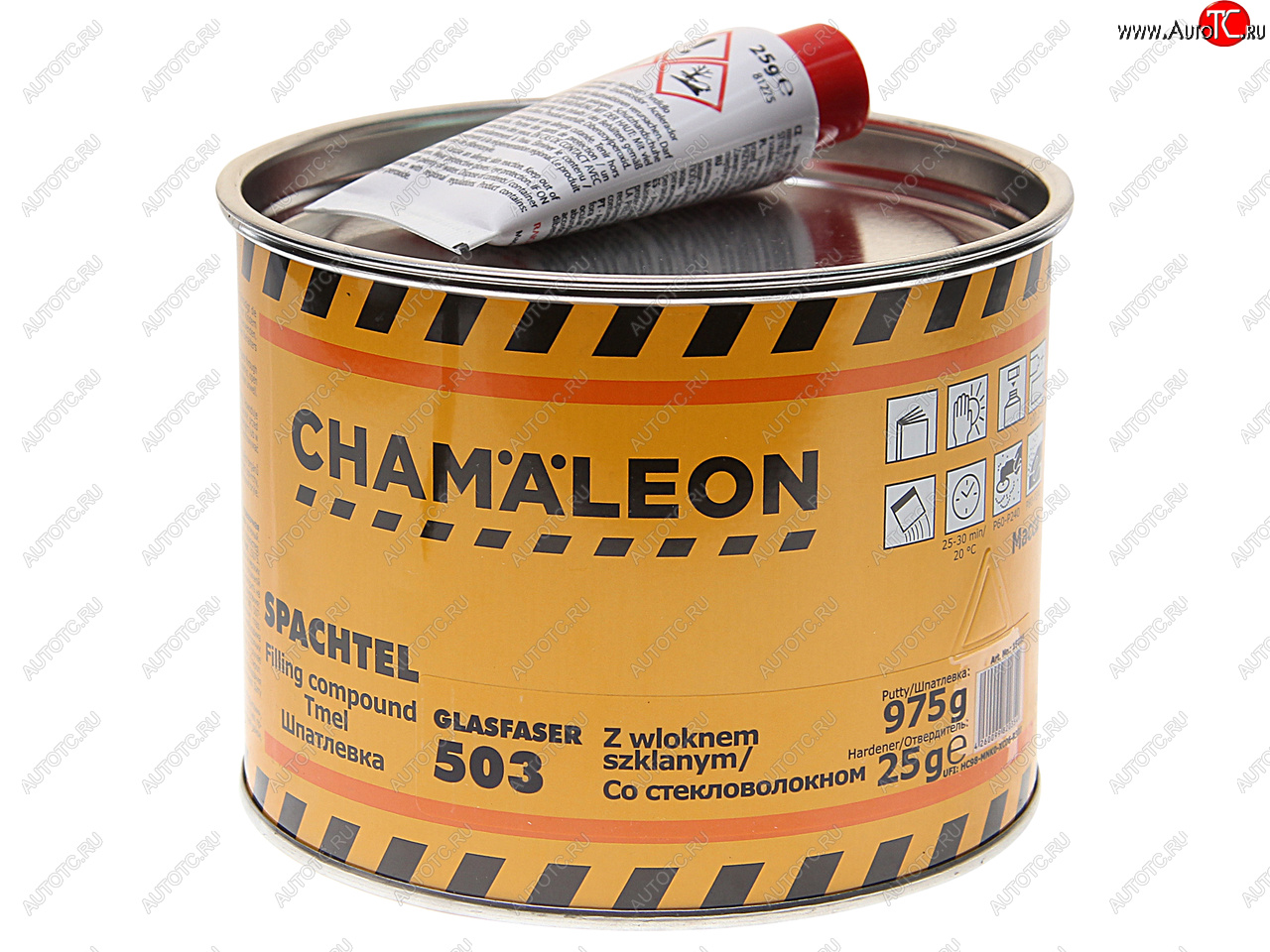 1 079 р. Шпатлевка со стекловолокном 1кг CHAMAELEON CHAMAELEON 15035  с доставкой в г. Кемерово
