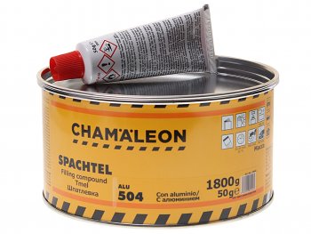 1 669 р. Шпатлевка с алюминиевым наполнителем 1.85кг CHAMAELEON CHAMAELEON 15046  с доставкой в г. Кемерово. Увеличить фотографию 1
