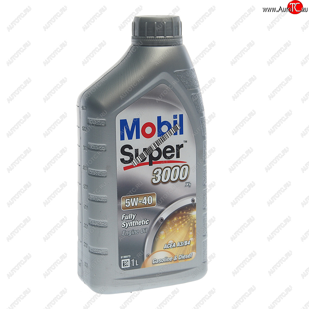 1 359 р. Масло моторное SUPER 3000 X1 5W40 синт.1л MOBIL MOBIL 150547  с доставкой в г. Кемерово