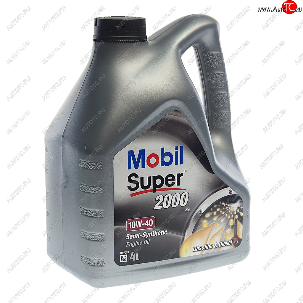 2 899 р. Масло моторное SUPER 2000 X1 10W40 псинт.4л MOBIL MOBIL 150548  с доставкой в г. Кемерово