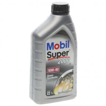 889 р. Масло моторное SUPER 2000 X1 10W40 псинт.1л MOBIL MOBIL 150549  с доставкой в г. Кемерово. Увеличить фотографию 1
