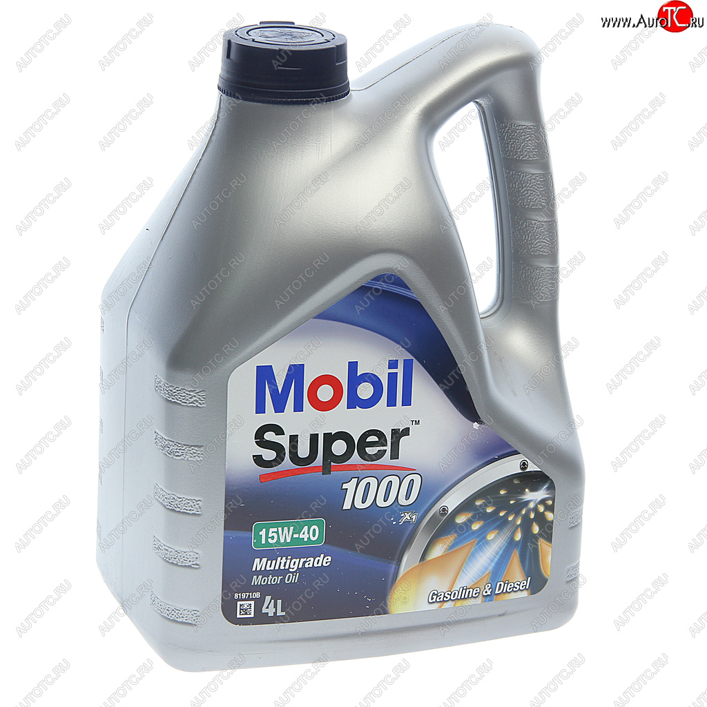 2 479 р. Масло моторное SUPER 1000 Х1 15W40 мин.4л MOBIL MOBIL 150550 MOBIL 150550  с доставкой в г. Кемерово