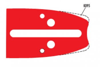 679 р. Шина для бензопилы 0.325-15-1.3-64 зв. для цепи B050-BP-64E CHAMPION CHAMPION 150mpвk095  с доставкой в г. Кемерово. Увеличить фотографию 2