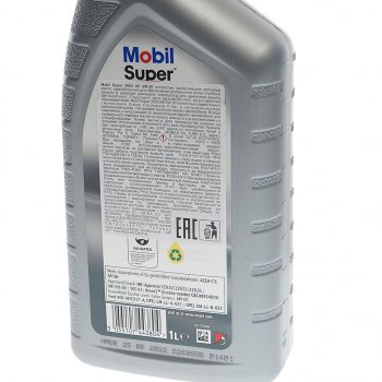 1 389 р. Масло моторное SUPER 3000 XE 5W30 синт.1л MOBIL MOBIL 152504  с доставкой в г. Кемерово. Увеличить фотографию 2