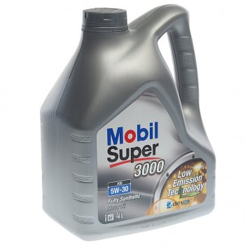 4 799 р. Масло моторное SUPER 3000 XE 5W30 синт.4л MOBIL MOBIL 152505  с доставкой в г. Кемерово. Увеличить фотографию 1