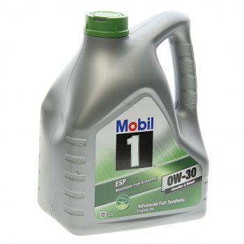 5 999 р. Масло моторное Mobil1 ESP 0W30 синт.4л MOBIL MOBIL 153347  с доставкой в г. Кемерово. Увеличить фотографию 1