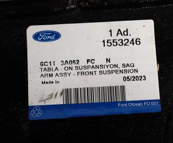 6 349 р. Рычаг подвески FORD Transit (00-06-) передней нижний правый OE FORD OTOSAN 1553246  с доставкой в г. Кемерово. Увеличить фотографию 4