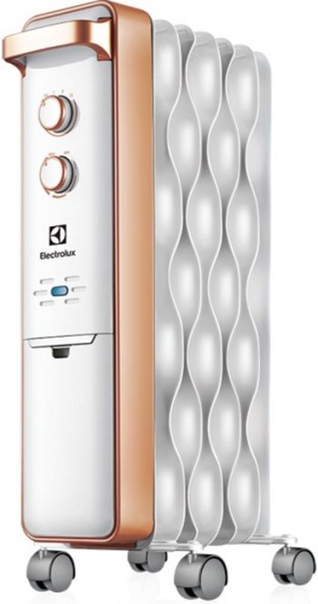 10 449 р. Обогреватель радиатор масляный 1.50кВт (20кв.м) 7 секций белый ELECTROLUX ELECTROLUX 15592327  с доставкой в г. Кемерово. Увеличить фотографию 1