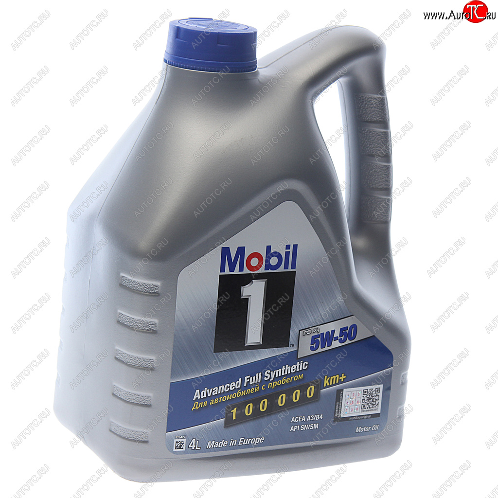 7 199 р. Масло моторное Mobil1 FSx2 5W50 синт.4л MOBIL MOBIL 156491  с доставкой в г. Кемерово