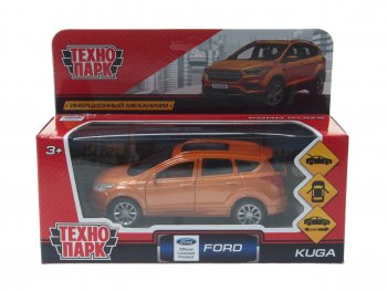 819 р. Модель автомобиля FORD Kuga металлическая ТЕХНОПАРК ТЕХНОПАРК 156667156674156643 ТЕХНОПАРК 156667156674156643  с доставкой в г. Кемерово. Увеличить фотографию 2