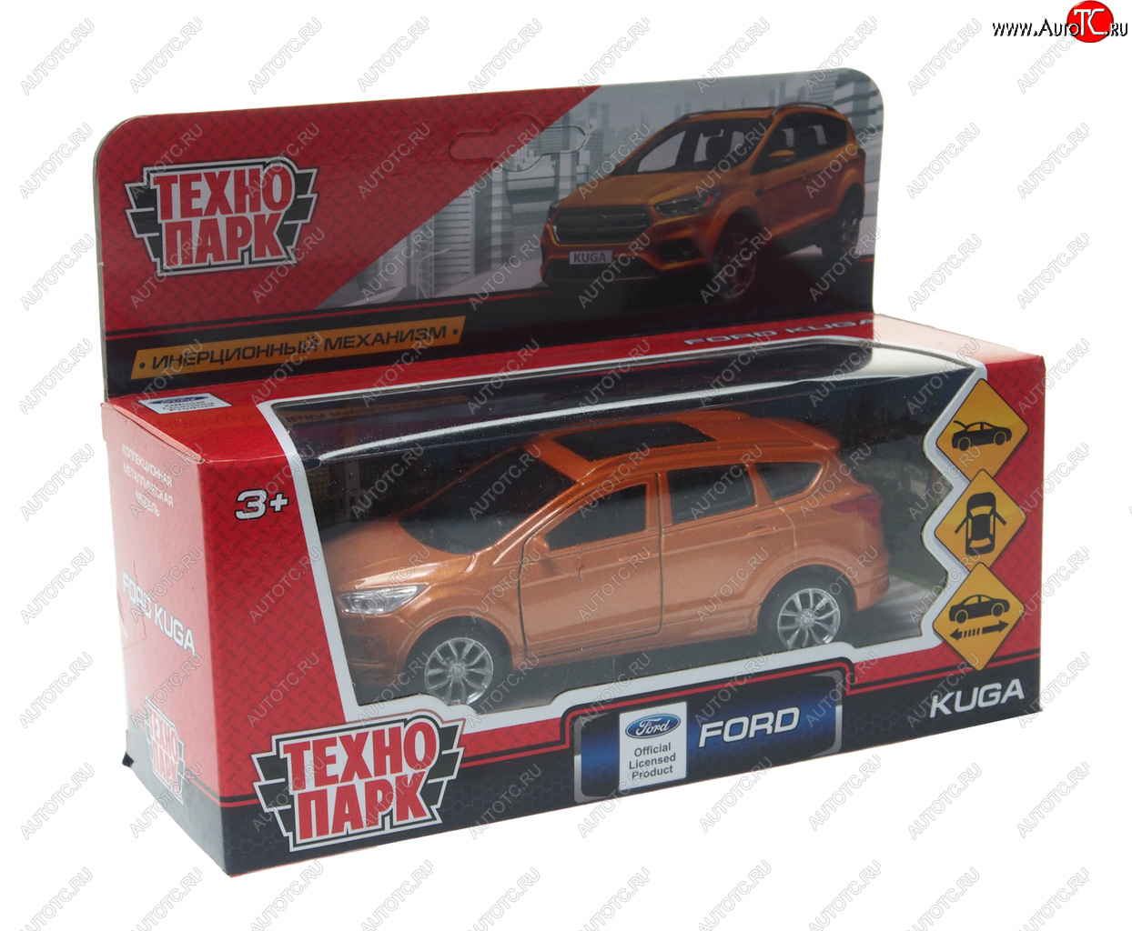 819 р. Модель автомобиля FORD Kuga металлическая ТЕХНОПАРК ТЕХНОПАРК 156667156674156643 ТЕХНОПАРК 156667156674156643  с доставкой в г. Кемерово