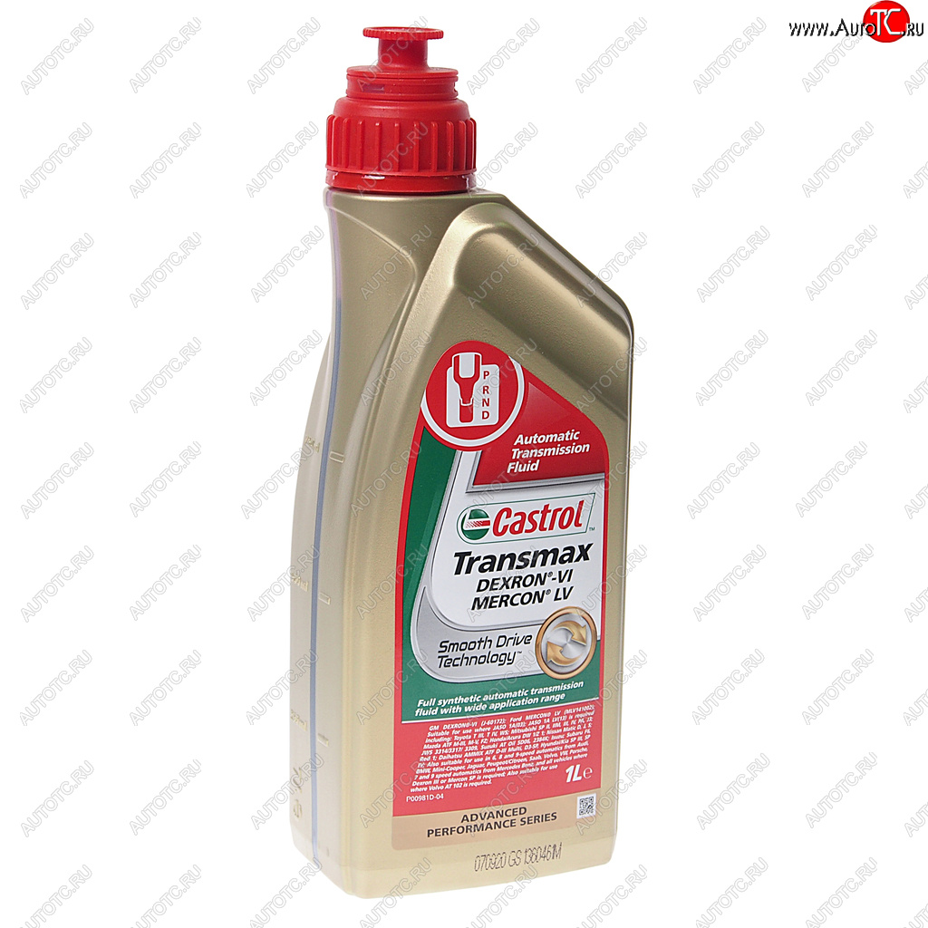 1 439 р. Масло трансмиссионное ATF Transmax DEXRON VI MERCON LV 1л CASTROL CASTROL 156caa  с доставкой в г. Кемерово