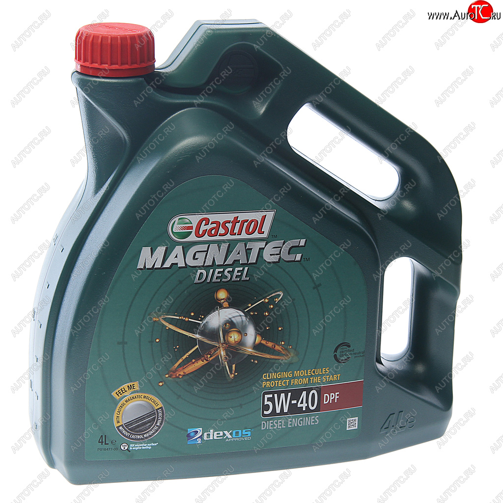 5 249 р. Масло дизельное MAGNATEC DIESEL DPF 5W40 синт.4л CASTROL CASTROL 156edd  с доставкой в г. Кемерово