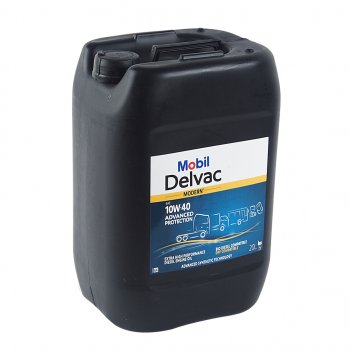 17 299 р. Масло дизельное DELVAC Modern 10W40 Advaced Protection синт.20л MOBIL MOBIL 157068  с доставкой в г. Кемерово. Увеличить фотографию 1