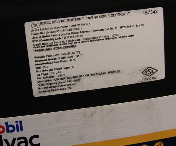 14 949 р. Масло дизельное DELVAC Modern 10W40 Super Defense V1 синт.20л MOBIL MOBIL 157342  с доставкой в г. Кемерово. Увеличить фотографию 2