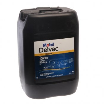 14 949 р. Масло дизельное DELVAC Modern 10W40 Super Defense V1 синт.20л MOBIL MOBIL 157342  с доставкой в г. Кемерово. Увеличить фотографию 1