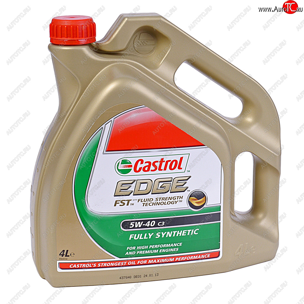 5 999 р. Масло моторное EDGE TITANIUM FST 5W40 синт.4л CASTROL CASTROL 157b1c  с доставкой в г. Кемерово