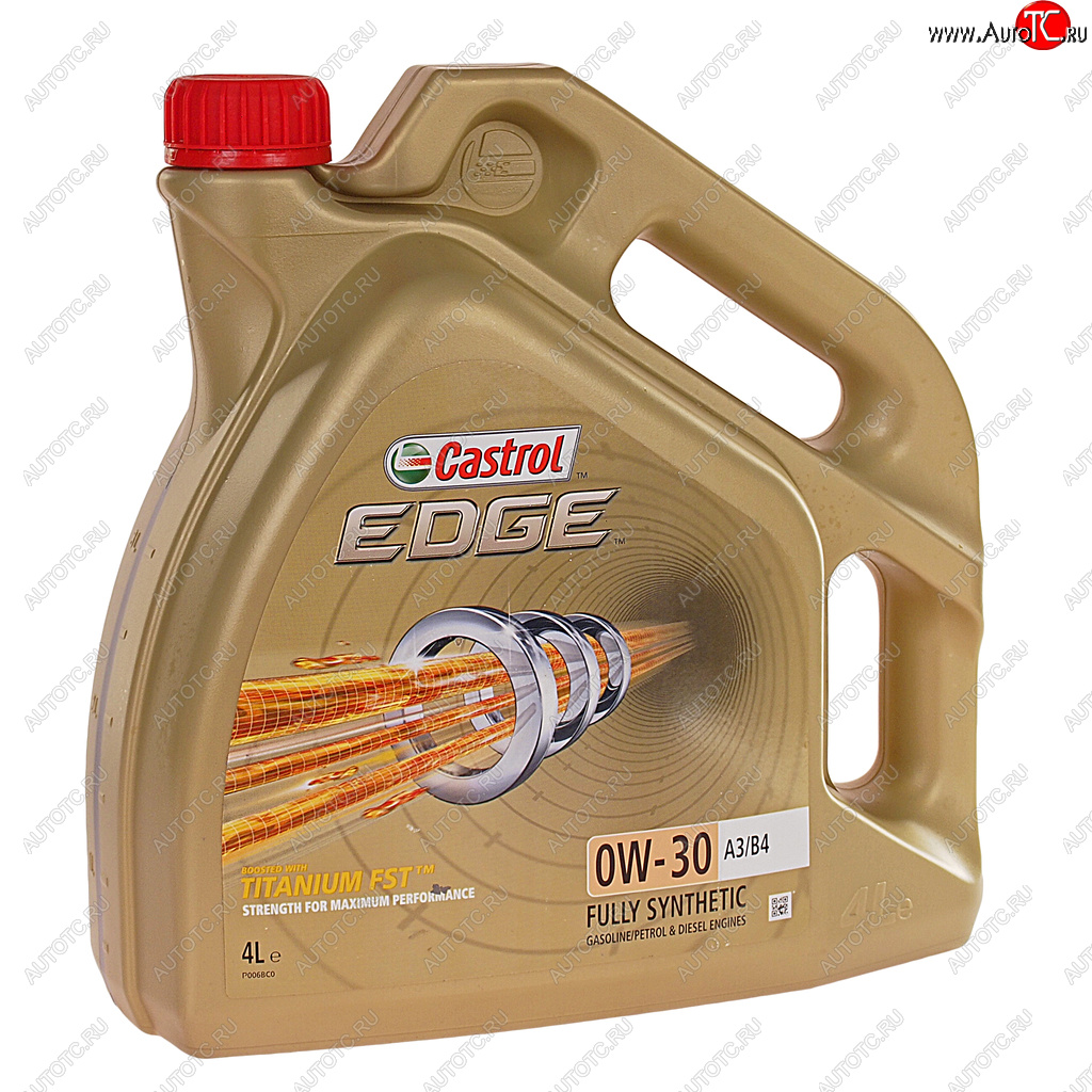7 199 р. Масло моторное EDGE TITANIUM FST A3B4 LL01 0W30 синт.4л CASTROL CASTROL 157e6b  с доставкой в г. Кемерово