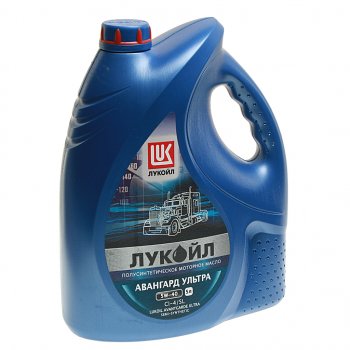 2 699 р. Масло дизельное АВАНГАРД Ультра CI-4SLE7 5W40 псинт.5л ЛУКОЙЛ LUKOIL 1595288  с доставкой в г. Кемерово. Увеличить фотографию 1