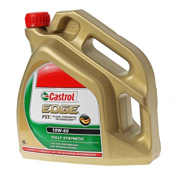 6 999 р. Масло моторное EDGE TITANIUM FST A3B3, A3B4 10W60 синт.4л CASTROL CASTROL 15a008  с доставкой в г. Кемерово. Увеличить фотографию 1