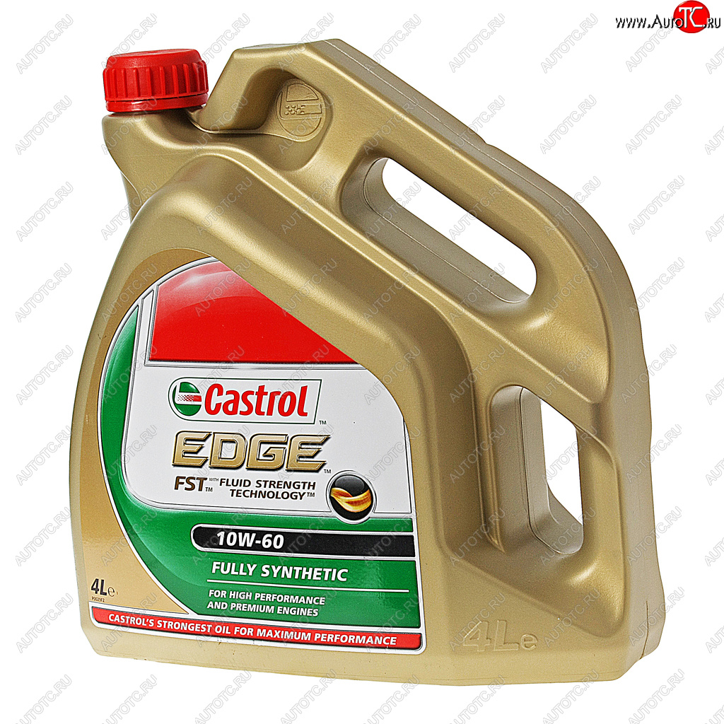 6 999 р. Масло моторное EDGE TITANIUM FST A3B3, A3B4 10W60 синт.4л CASTROL CASTROL 15a008  с доставкой в г. Кемерово