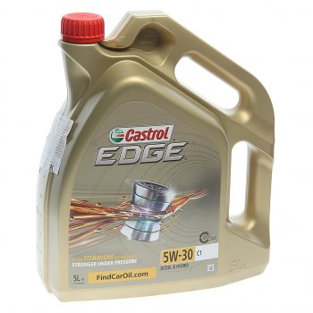 8 499 р. Масло моторное EDGE C1 5W30 синт.5л CASTROL CASTROL 15b943  с доставкой в г. Кемерово. Увеличить фотографию 1