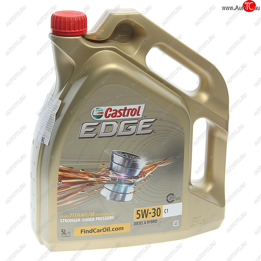 8 499 р. Масло моторное EDGE C1 5W30 синт.5л CASTROL CASTROL 15b943  с доставкой в г. Кемерово
