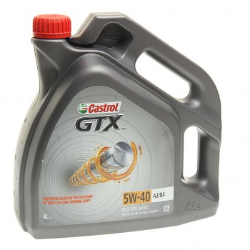 4 689 р. Масло моторное GTX ULTRACLEAN A3B4 5W40 синт.4л CASTROL CASTROL 15b9f5  с доставкой в г. Кемерово. Увеличить фотографию 1
