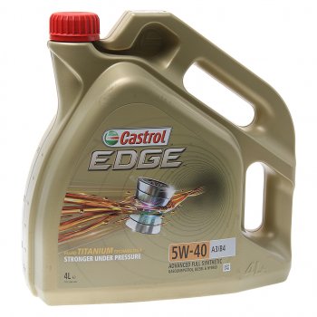 5 799 р. Масло моторное EDGE A3B4 5W40 синт.4л CASTROL CASTROL 15ba5d  с доставкой в г. Кемерово. Увеличить фотографию 1