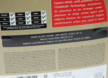 8 799 р. Масло моторное EDGE A5B5 5W30 синт.5л CASTROL CASTROL 15bae8  с доставкой в г. Кемерово. Увеличить фотографию 2