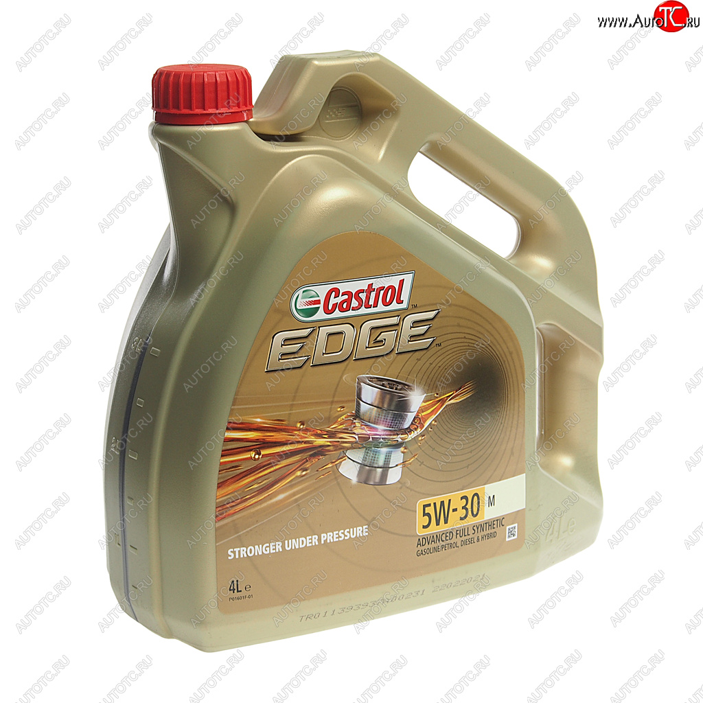 6 599 р. Масло моторное EDGE M 5W30 синт.4л CASTROL CASTROL 15c454  с доставкой в г. Кемерово