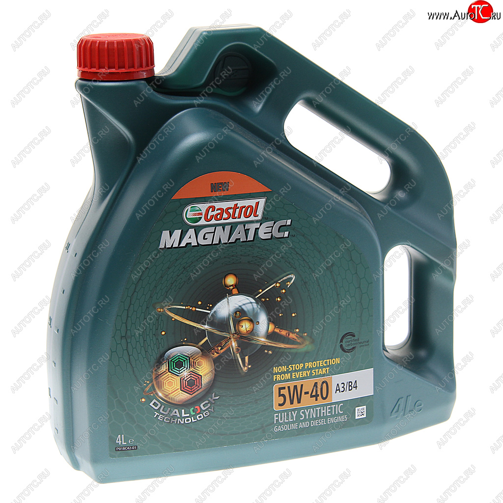 5 349 р. Масло моторное MAGNATEC A3B4 5W40 синт.4л CASTROL CASTROL 15c9e0  с доставкой в г. Кемерово