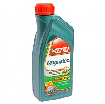 1 199 р. Масло моторное MAGNATEC A3B4 10W40 псинт.1л CASTROL CASTROL 15ca23  с доставкой в г. Кемерово. Увеличить фотографию 1