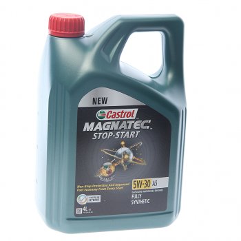 4 749 р. Масло моторное MAGNATEC STOP START A5 5W30 синт.4л CASTROL CASTROL 15ca3b  с доставкой в г. Кемерово. Увеличить фотографию 1