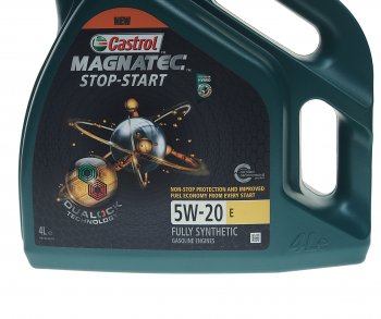 5 449 р. Масло моторное MAGNATEC STOP START 5W20 синт.4л CASTROL CASTROL 15cc4a  с доставкой в г. Кемерово. Увеличить фотографию 2