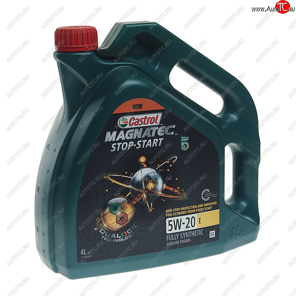 5 449 р. Масло моторное MAGNATEC STOP START 5W20 синт.4л CASTROL CASTROL 15cc4a  с доставкой в г. Кемерово